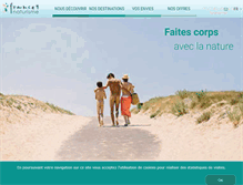 Tablet Screenshot of france4naturisme.com