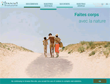 Tablet Screenshot of es.france4naturisme.com
